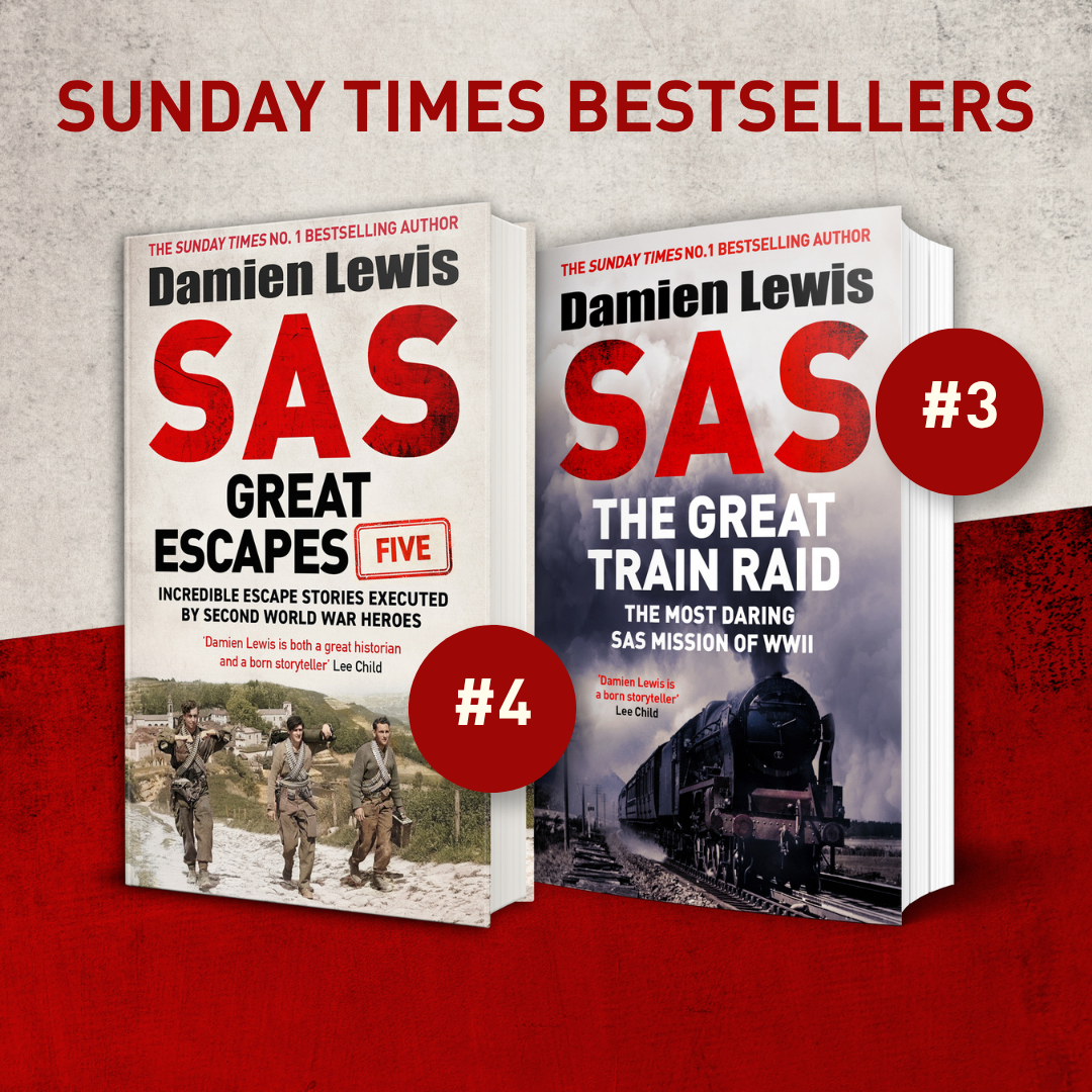Damien Lewis bestsellers graphic
